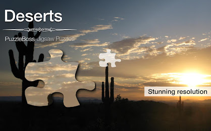Jigsaw Puzzles: Desert poster 1