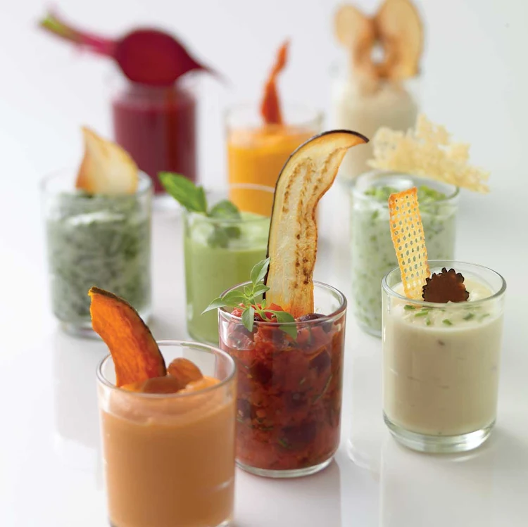 Vegetable du Jatour: Art meets cuisine at Qsine aboard Celebrity Cruises.