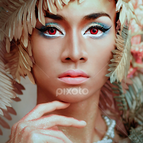 Queen of the Jungle 2 by Amin Basyir Supatra - People Portraits of Women