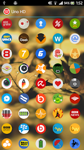 Uno HD Multilauncher Theme - screenshot thumbnail
