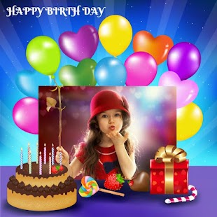 Birthday Photo Frames, Personalized Greeting Cards & Effects