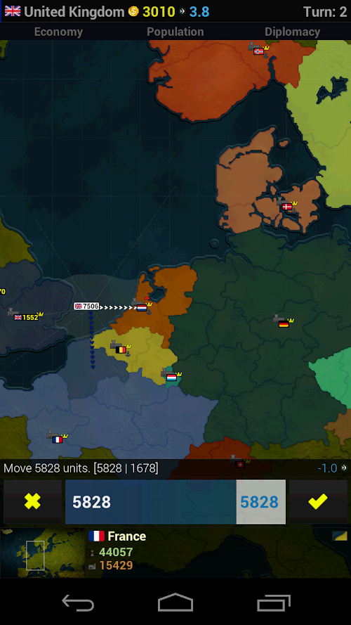 Android application Age of Civilizations Euro Lite screenshort