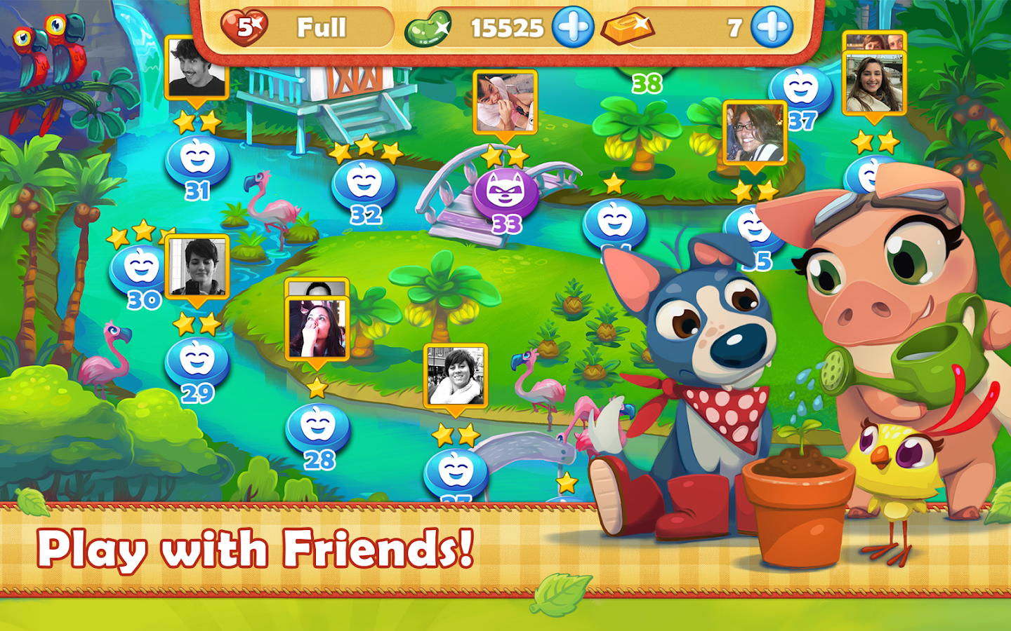 Farm Heroes Saga - screenshot