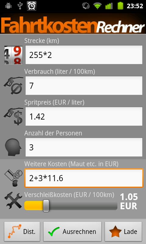 Fare Calculator Pro Screen 1