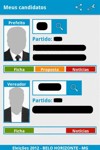 Santinho Mobile Screen 2