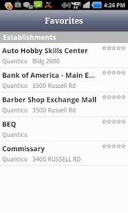 MCB Quantico Directory Screenshots 3