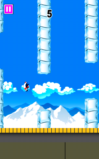 【免費紙牌App】Fly Penguin Frozen Mountain-APP點子