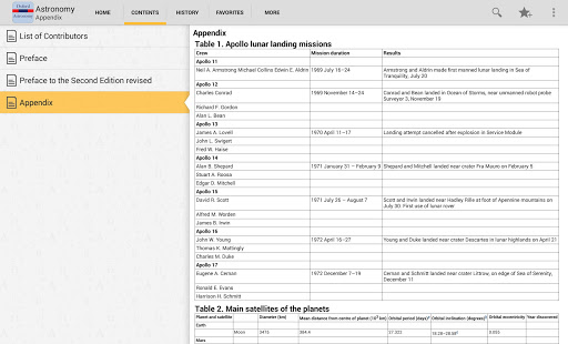 Oxford Dictionary of Astronomy Screenshots 8