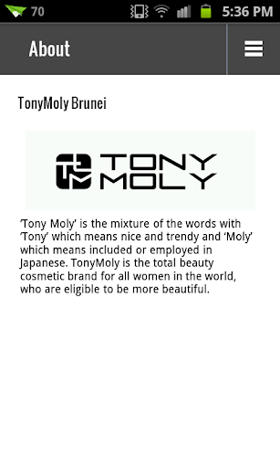 【免費商業App】TonyMoly Brunei-APP點子