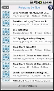 CMA Mobile App Screenshots 2