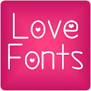 Fonts Love for FlipFont® Free mobile app icon