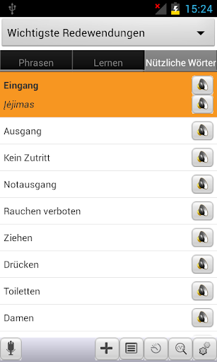 【免費旅遊App】German<->Lithuanian Phrasebook-APP點子