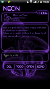 How to mod Purple Neon GO Popup theme 1.0 mod apk for android
