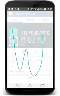 Finger Gesture Launcher - screenshot thumbnail