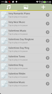 Romantic ringtones Screenshots 0