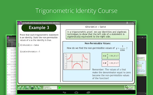 Learn Trigonometric Identities Screenshots 0