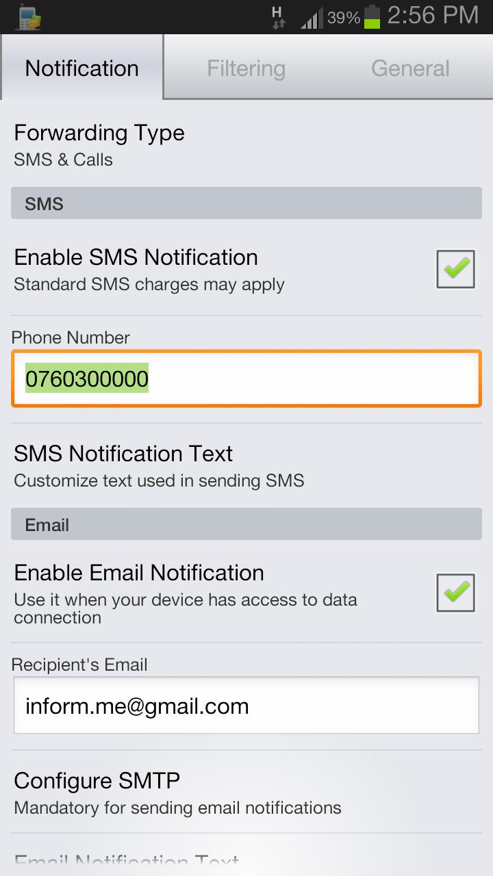 KiT - Keep In Touch! (Pro) Screen 2