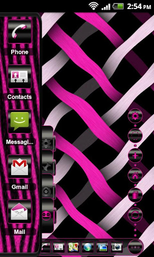 【免費個人化App】TSF Shell Theme Zebra Pink HD-APP點子