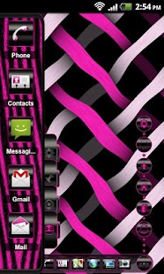 Download TSF Shell Theme Zebra Pink HD APK for Android