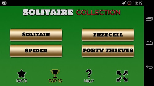 Android application Solitair Classic AdFree screenshort
