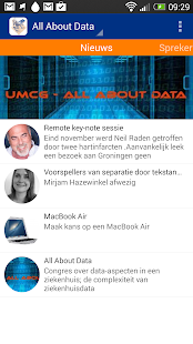 UMCG Wenckebach Conference App Screenshots 1