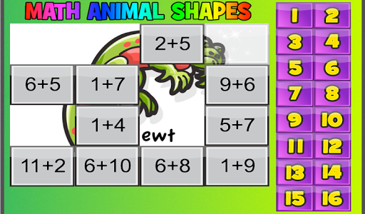 【免費教育App】Math Animal Shapes-APP點子