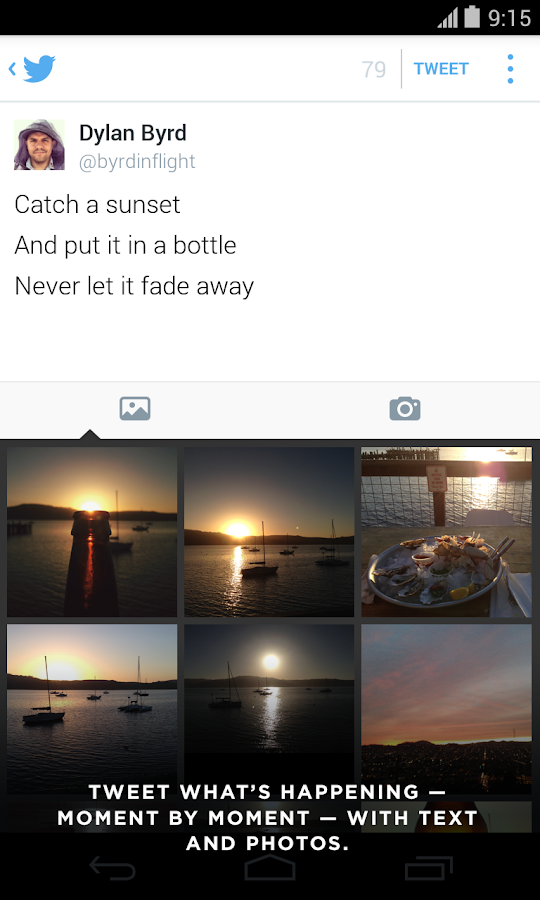 Twitter - screenshot
