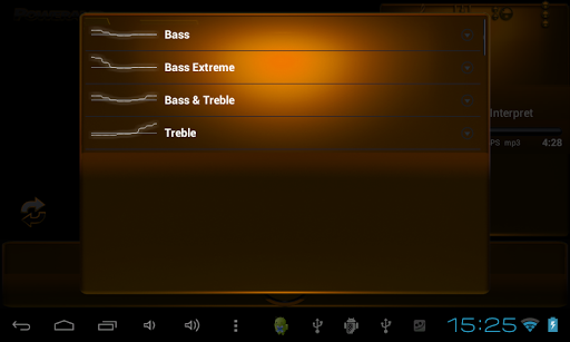 【免費音樂App】Poweramp skin Black Orange-APP點子