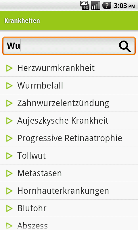 Katzenkrankheiten Screen 2