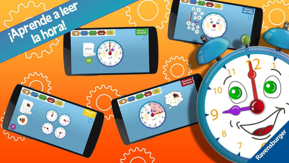 Android application My First Clock screenshort