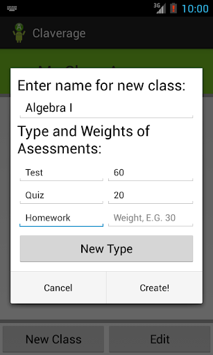 Class Average Calculator