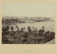 Gezicht op Assioet, Egypte