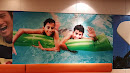 Kids Swimming Mural