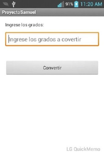 Conversion de Grados