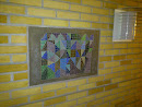 Mosaikvägg