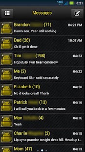 How to get GO SMS Black Yellow Theme lastet apk for laptop