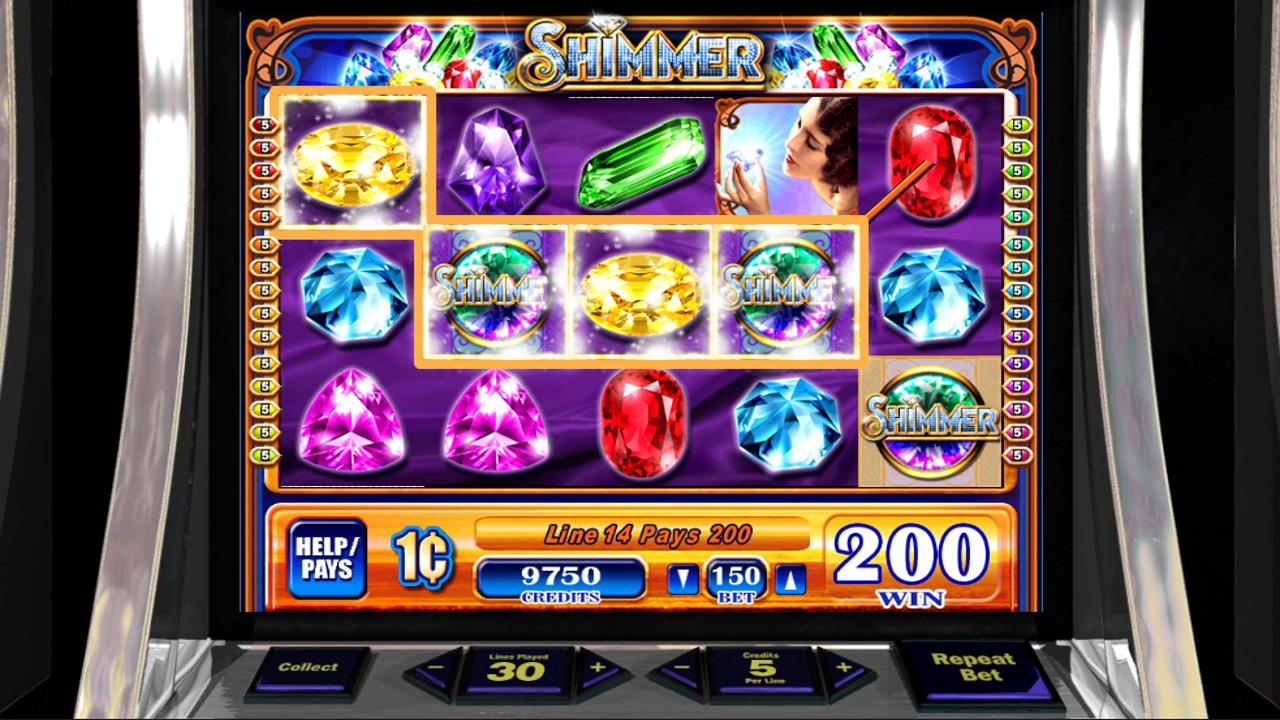 Android application Shimmer - HD Slot Machine screenshort