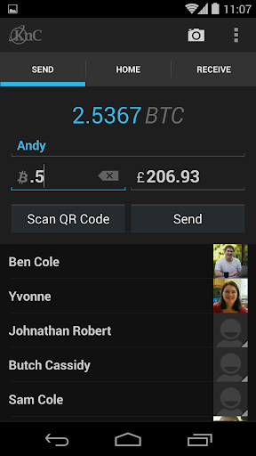 KnC Bitcoin Wallet