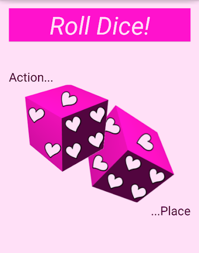 Custom Love Dice