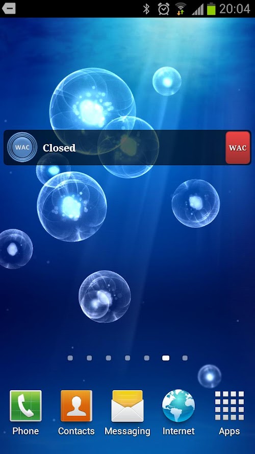 Android application WAC - WIFI Auto Connect screenshort