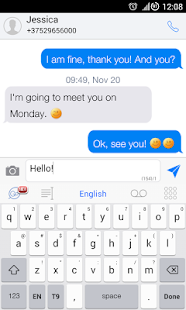 Go SMS 7 Theme - screenshot thumbnail