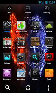 Phoenix Go Launcher Theme - screenshot thumbnail