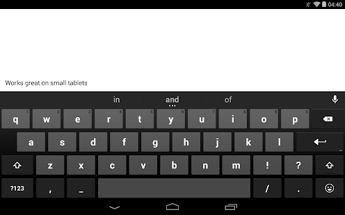 Google Keyboard - screenshot thumbnail