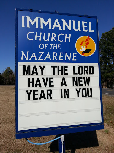 Immanuel Church of the Nazarene Sign