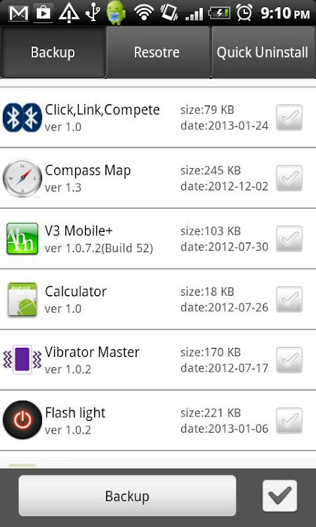APK manager - 1.1.0 - (Android)