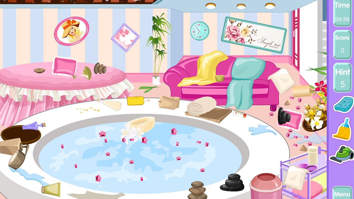 Barbie Birthday Party Clean Up Games