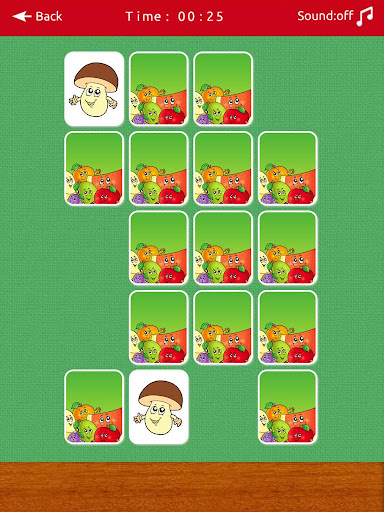 【免費解謎App】Fruits Vegetables Memory Match-APP點子