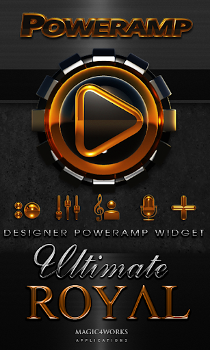 Poweramp Widget Royal