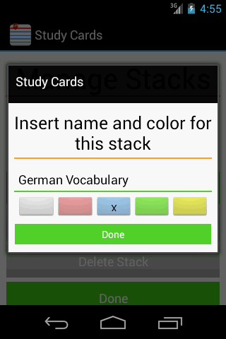 Study Cards - flashcards