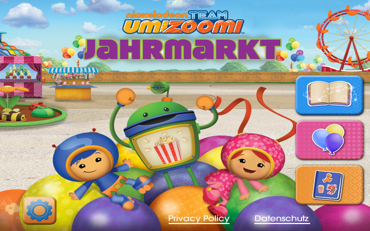 Android application Team Umizoomi Carnival screenshort